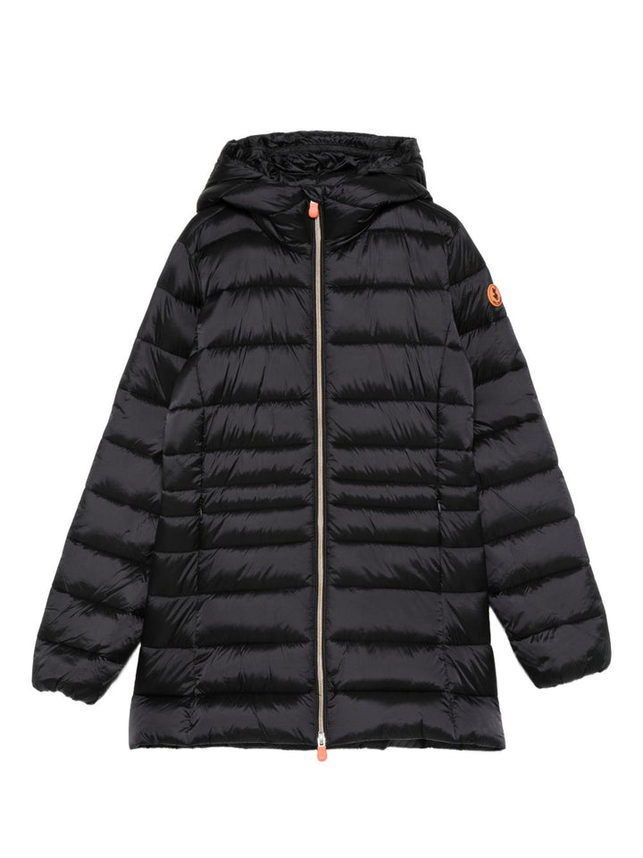Giubbotto nero per bambino J47300GIRIS21 10000 Save The Duck Kids 