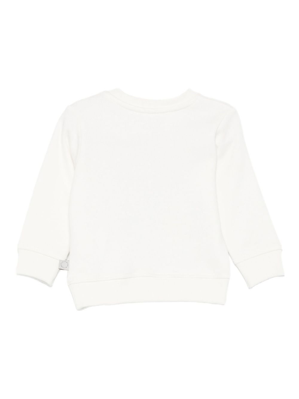 Felpa bianco sporco per neonata TX4010Z0453 101 Stella McCartney Kids 