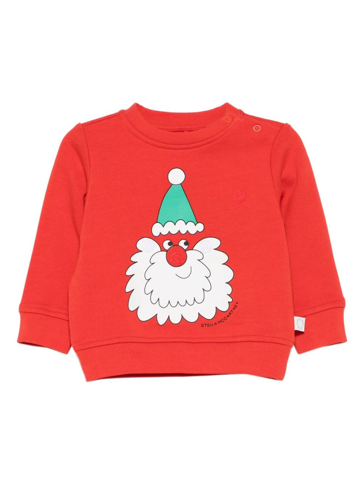Felpa rossa per bambino TX4620Z3059 421 Stella McCartney Kids 