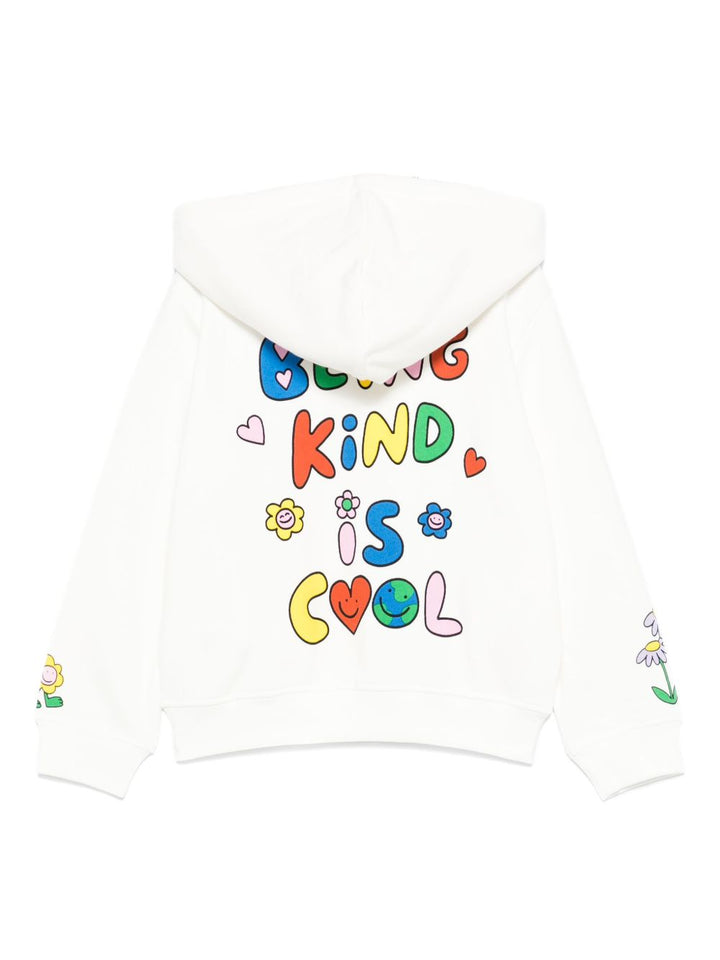 Felpa bianca per bambina TX4A40Z3059 101 Stella McCartney Kids 