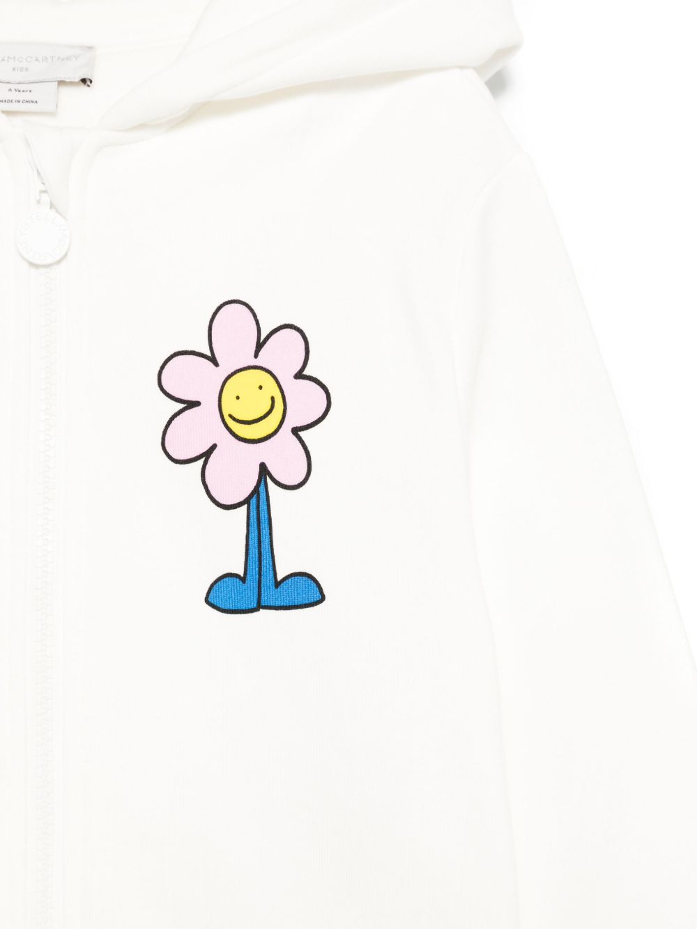 Felpa bianca per bambina TX4A40Z3059 101 Stella McCartney Kids 