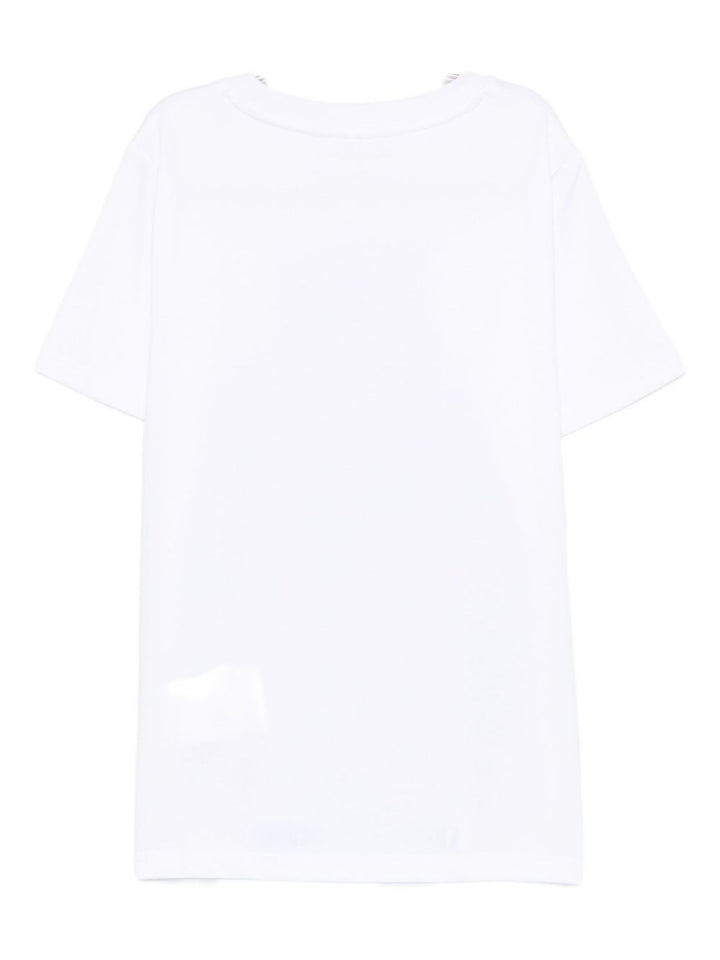 T-shirt bianca per bambino TX8Q41Z0434 100 Stella McCartney Kids 