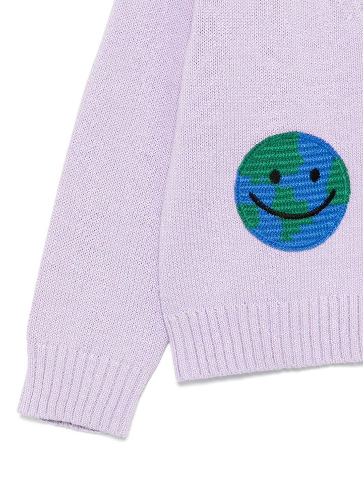 Cardigan viola per bambina TX9A10Z1528 522 Stella McCartney Kids 