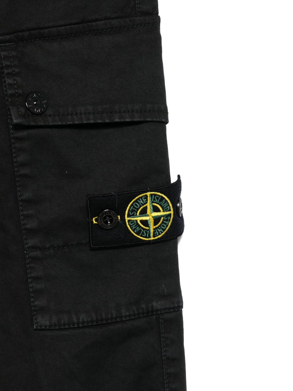 Pantalone nero per bambino 63100008S0198 V0129 Stone Island Kids 