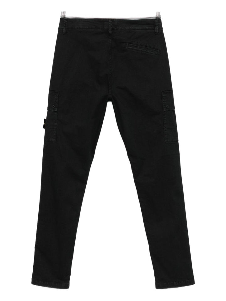 Pantalone nero per bambino 63100008S0198 V0129 Stone Island Kids 
