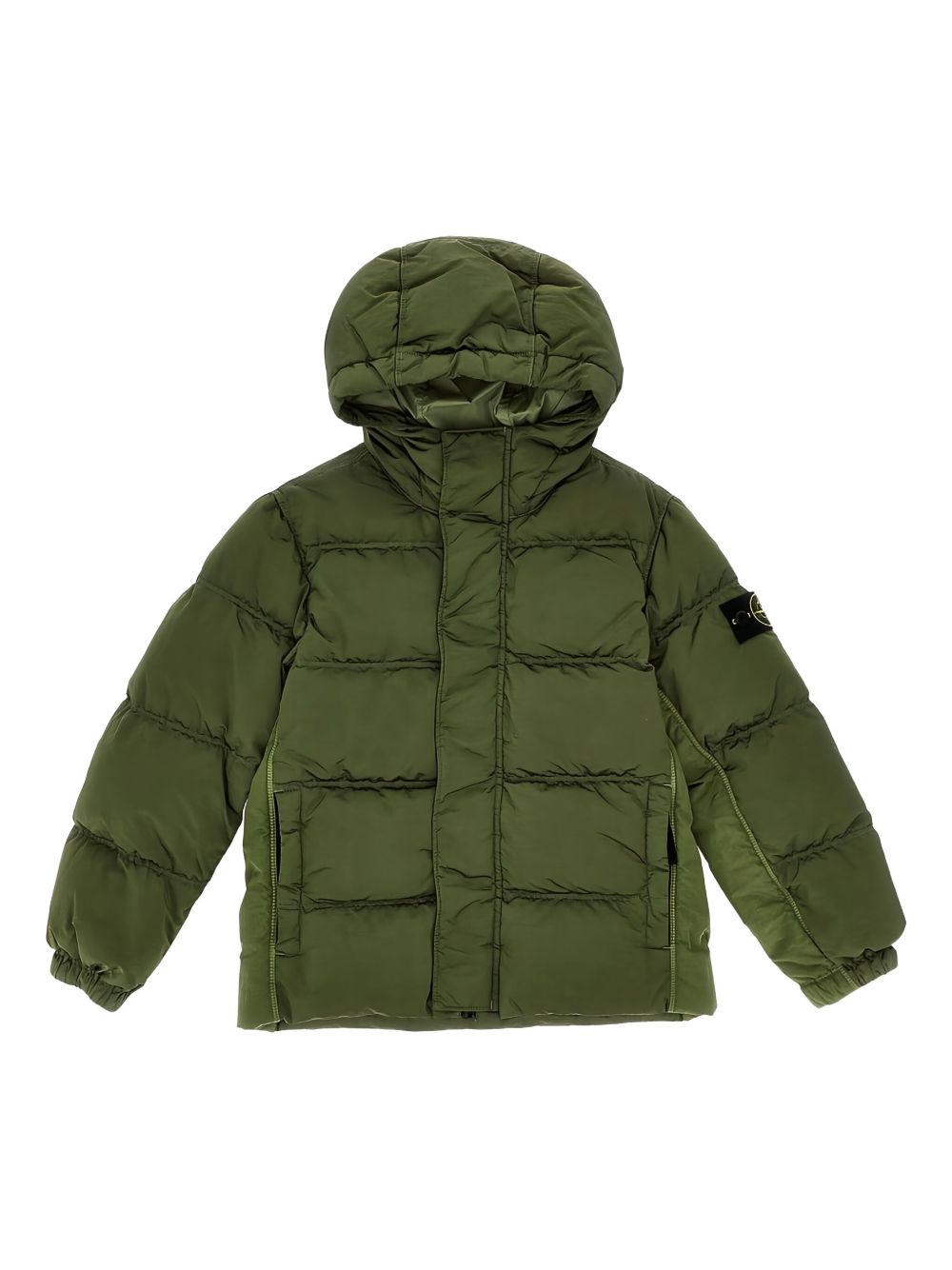 Giubbotto verde salvia per bambino 64100010S0019 V0055 Stone Island Kids 