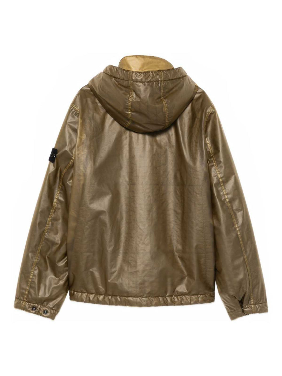 Giubbotto verde per bambino 64100016S0222 V0054 Stone Island Kids 
