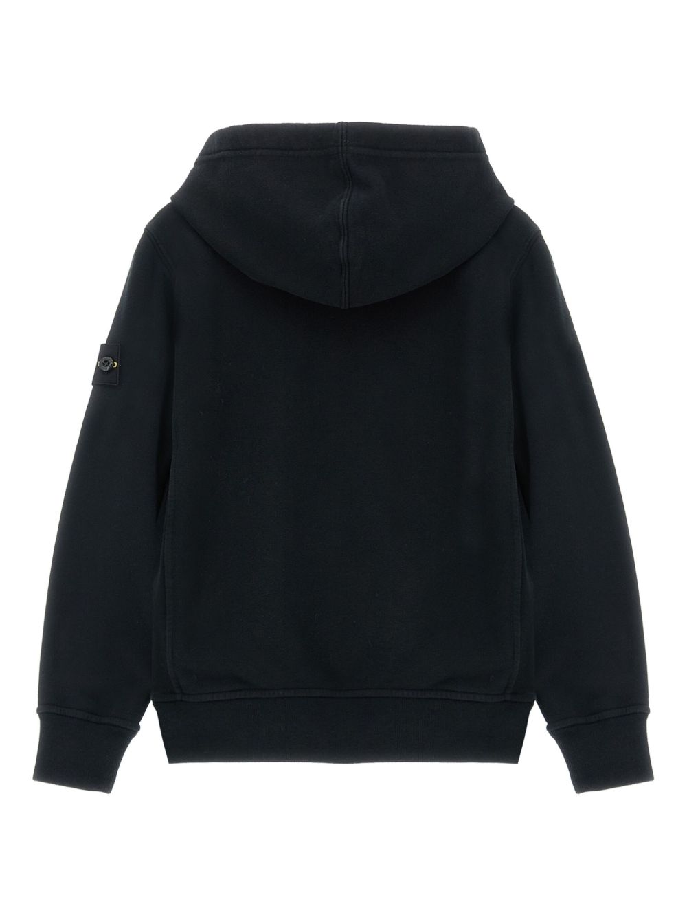 Felpa nera per bambino 66100004S0A20 V0029 Stone Island Kids 