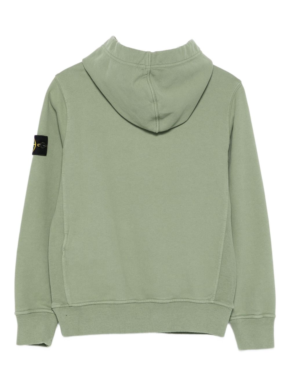 Felpa verde salvia per bambino 66100004S0A20 V0055 Stone Island Kids 