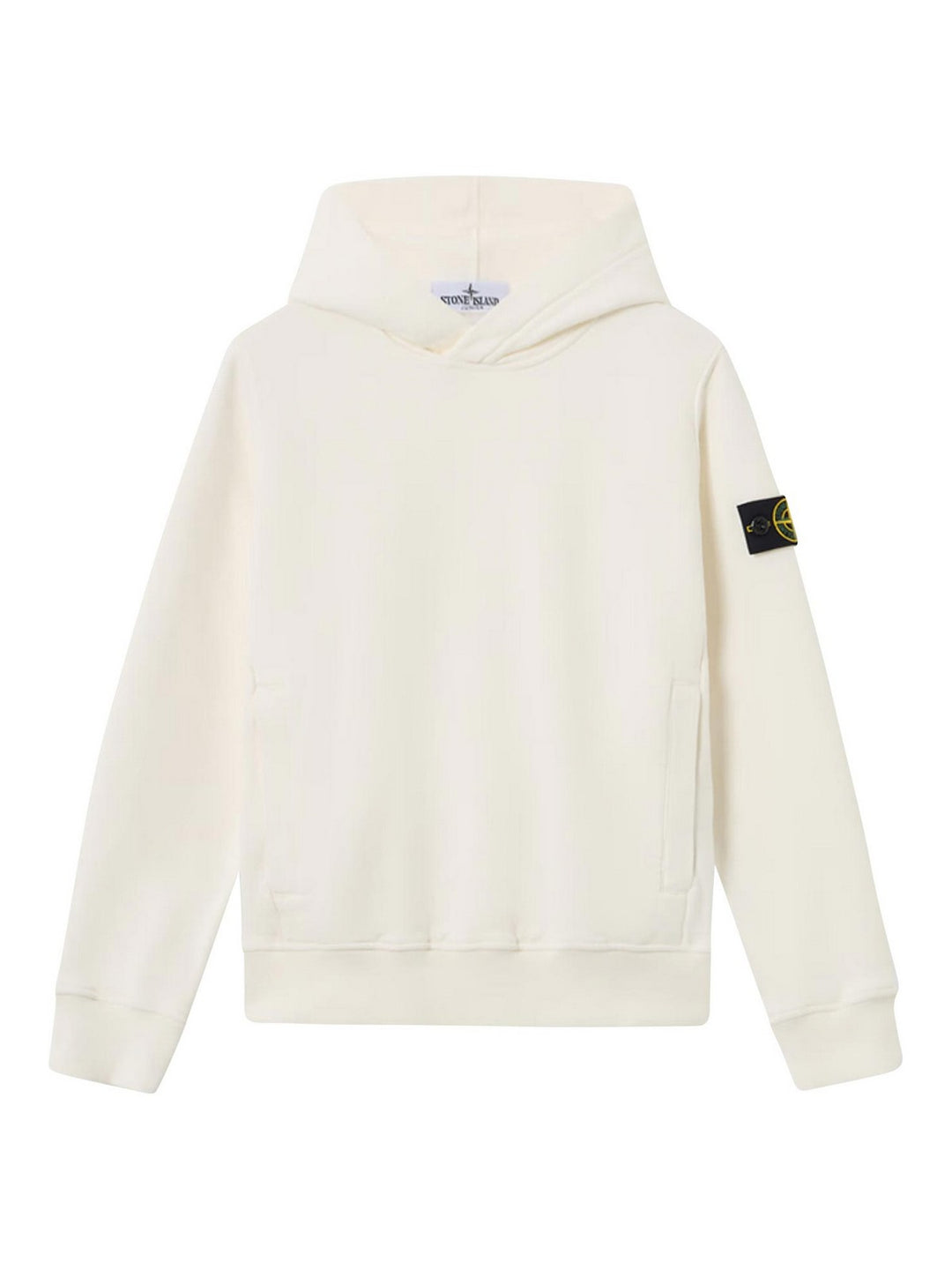 Felpa natural per bambino 66100004S0A20 V0099 Stone Island Kids 