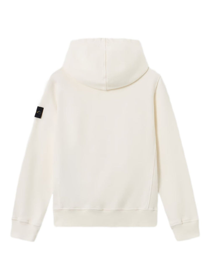Felpa natural per bambino 66100004S0A20 V0099 Stone Island Kids 