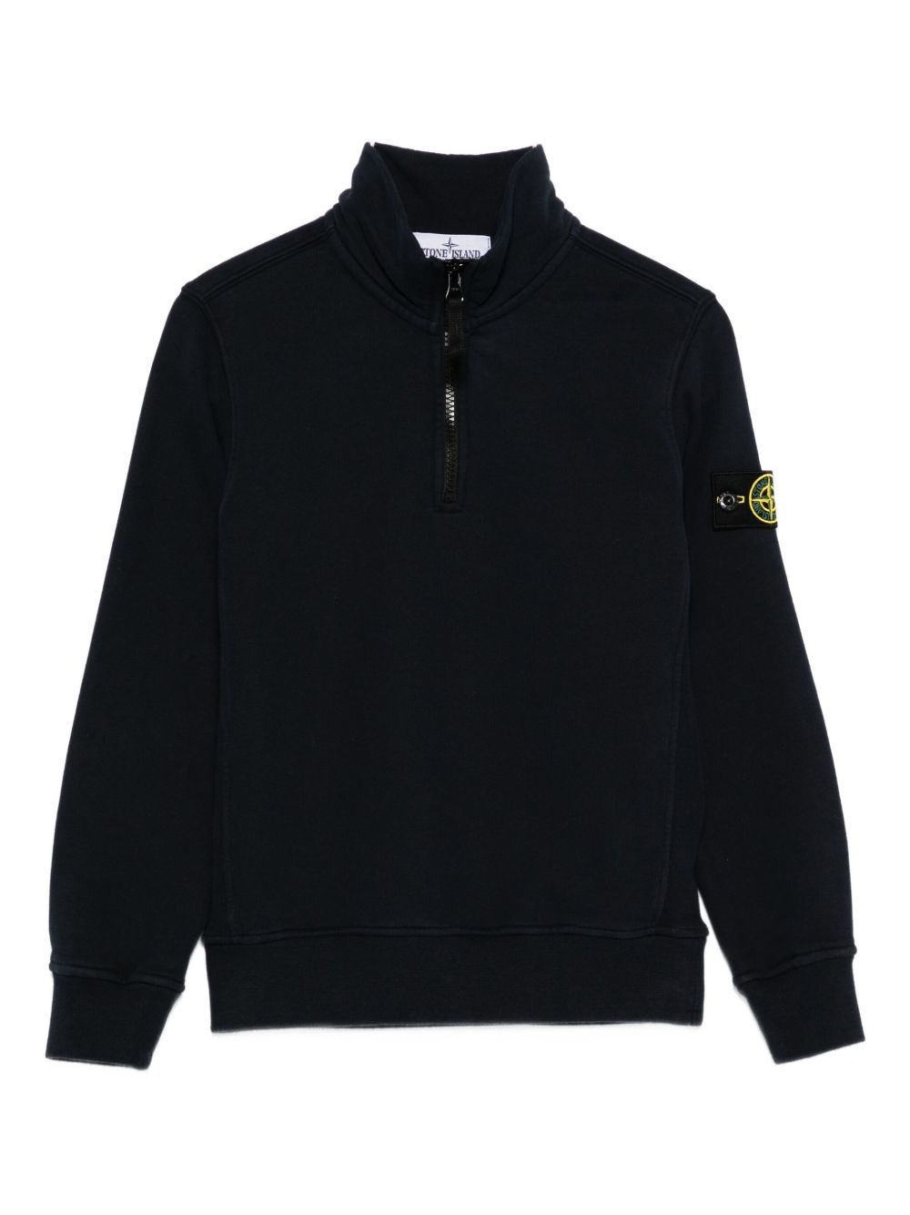 Felpa blu navy per bambino 66100012S0A20 V0020 Stone Island Kids 