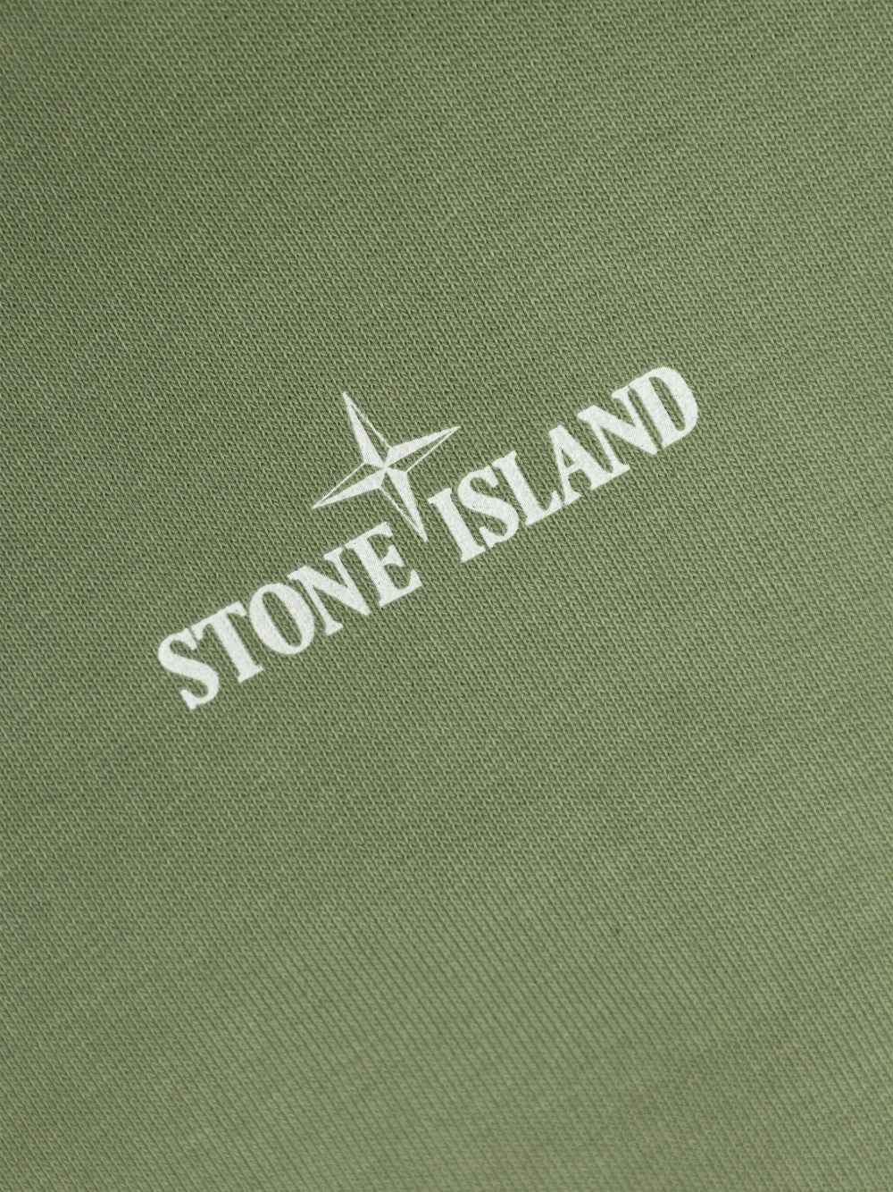 Felpa verde per bambino 66100015S0268 V0055 Stone Island Kids 
