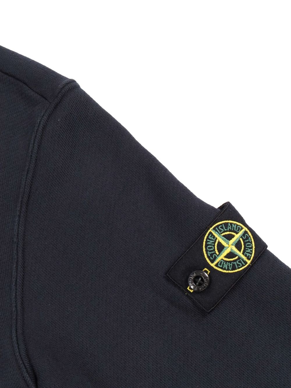 Felpa nera per bambino 66100019S0045 V0129 Stone Island Kids 