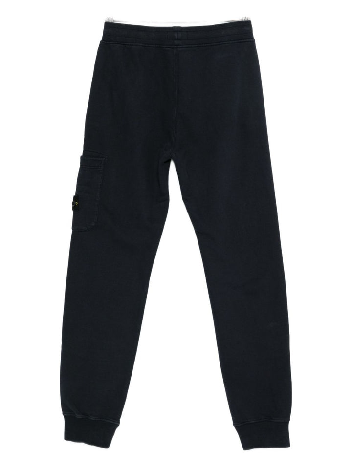 Pantalone blu navy per bambino 66200001S0A20 V0020 Stone Island Kids 