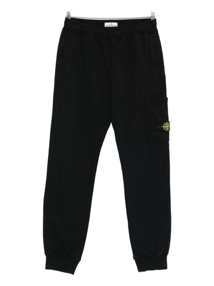 Pantalone nero per bambino 66200001S0A20 V0029 Stone Island Kids 