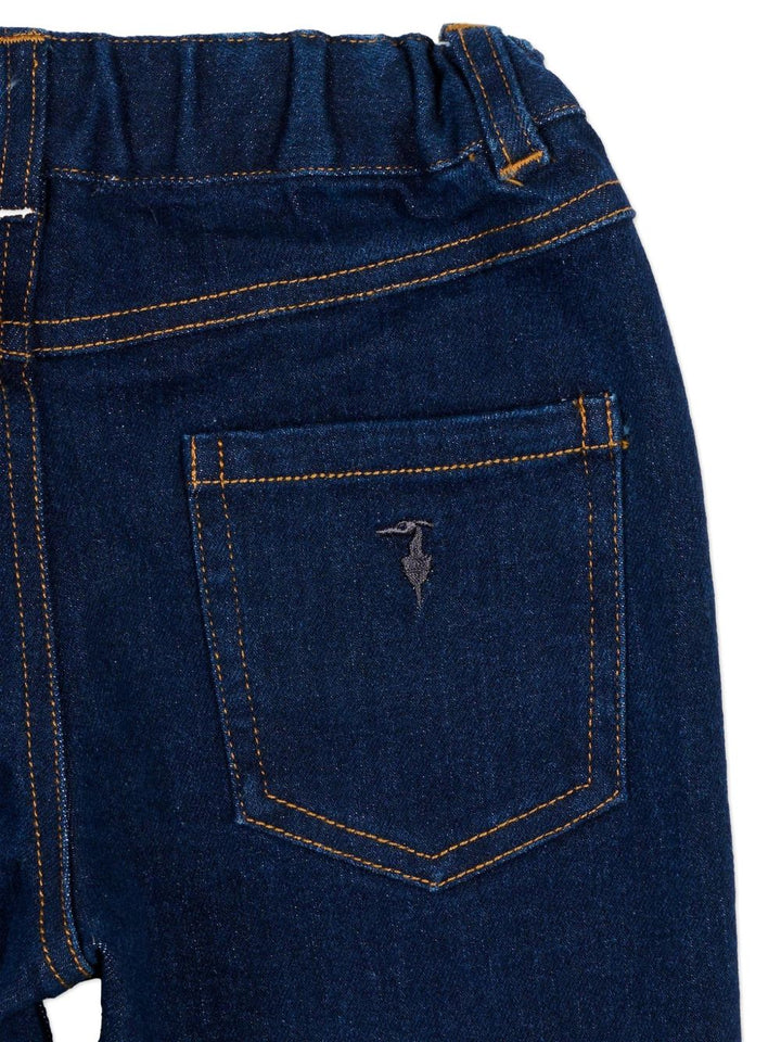 Jeans blu per neonato TIA25201JE D.B Trussardi Kids 