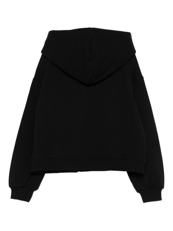 Felpa nera per bambina 252GJ2010 00006 Twin Set 