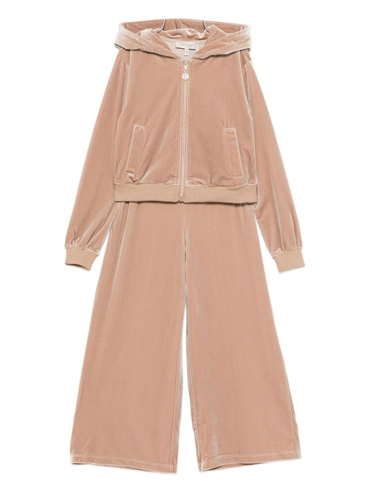 Completo beige per bambina 252GJ2030 12690 Twin Set 