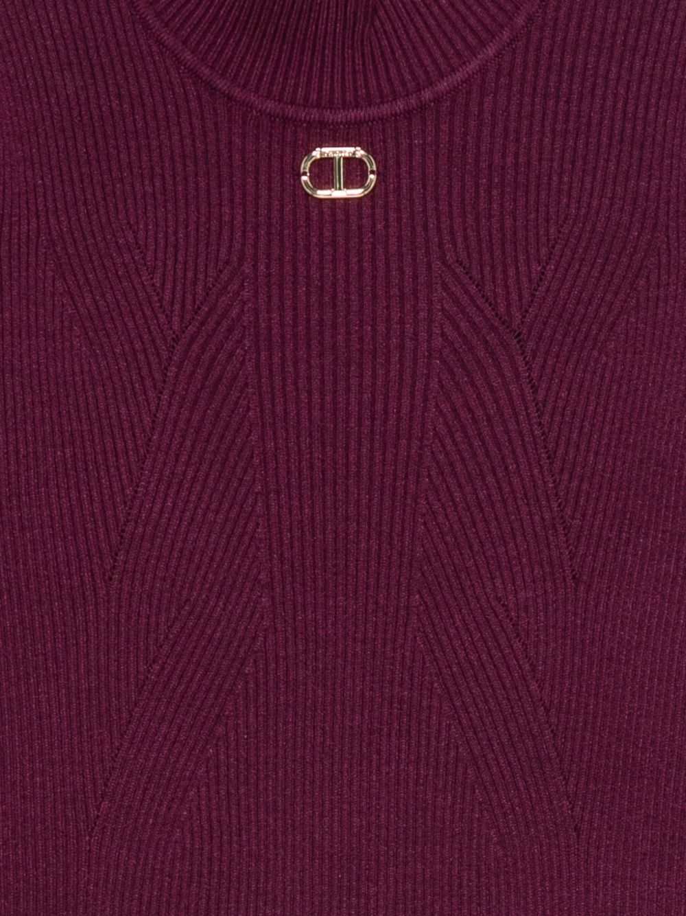 Maglione bordeaux per bambina 252GJ3042 04218 Twin Set 