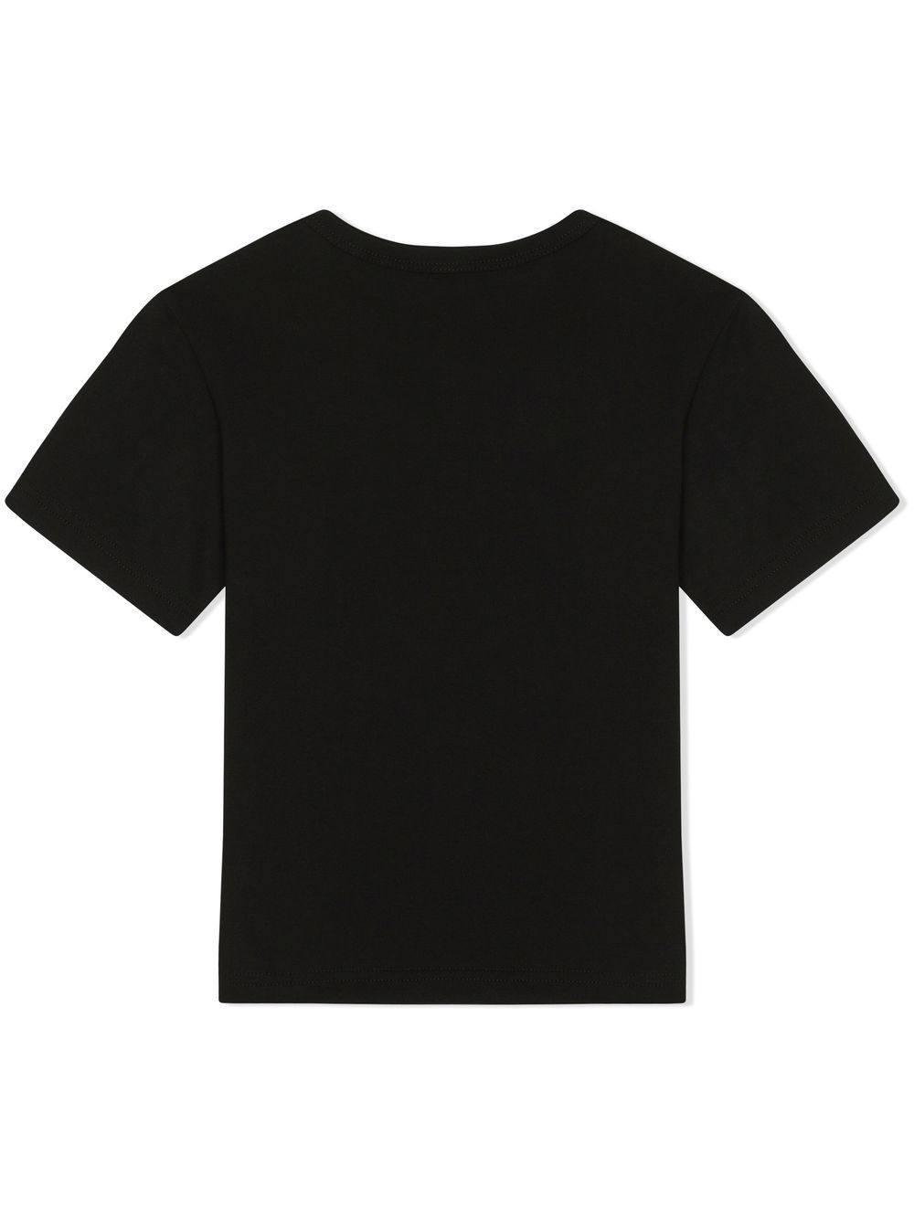 T-shirt nera per bambino L4JT7TG7I2O N0000 Dolce & Gabbana Kids 