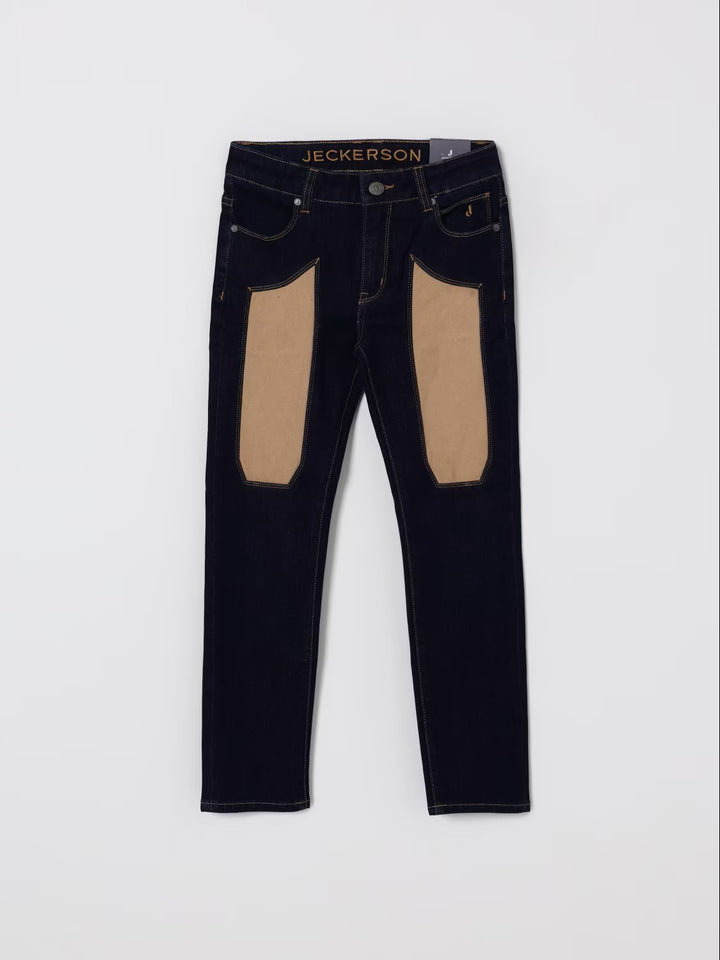 Jeans blu scuro per bambino J4608W25 RE138 Jeckerson Kids 