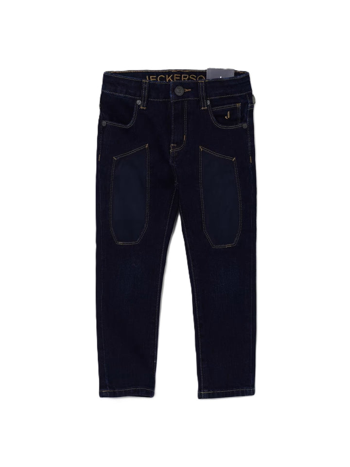 Jeans neri per bambino JB5031W25 RE068 Jeckerson Kids 