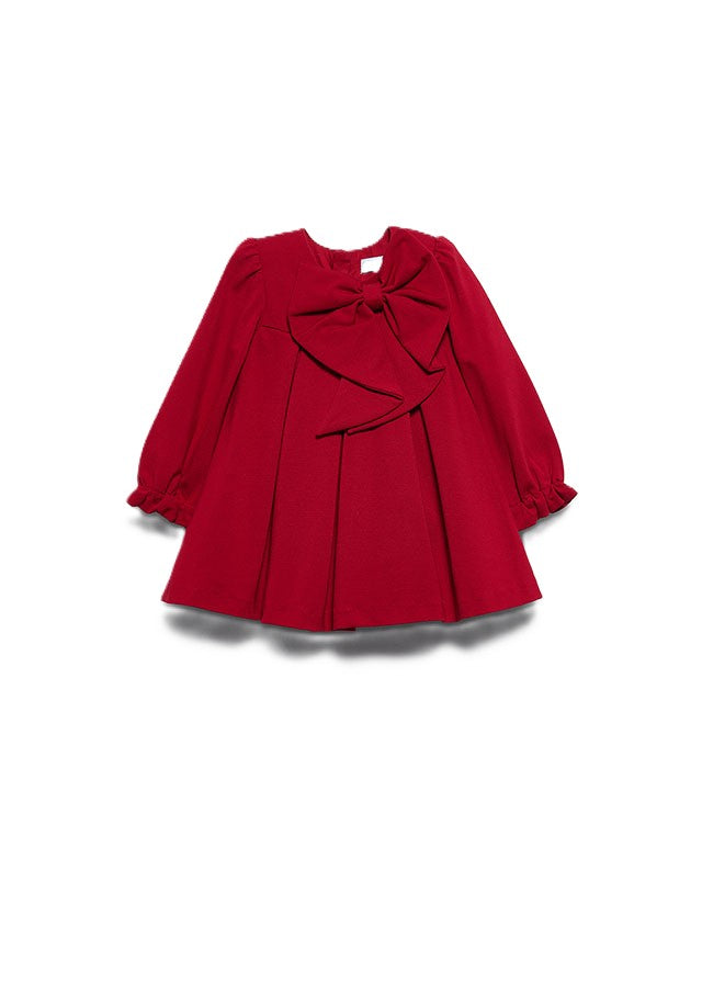 Abito rosso per neonata 5504 002 Abel & Lula 