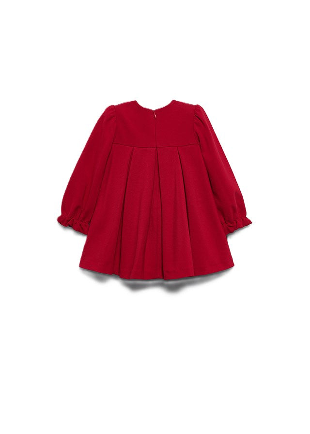 Abito rosso per neonata 5504 002 Abel & Lula 
