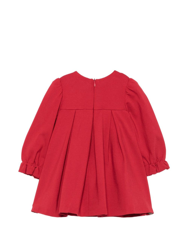 Abito rosso per neonata 5504 002 Abel & Lula 