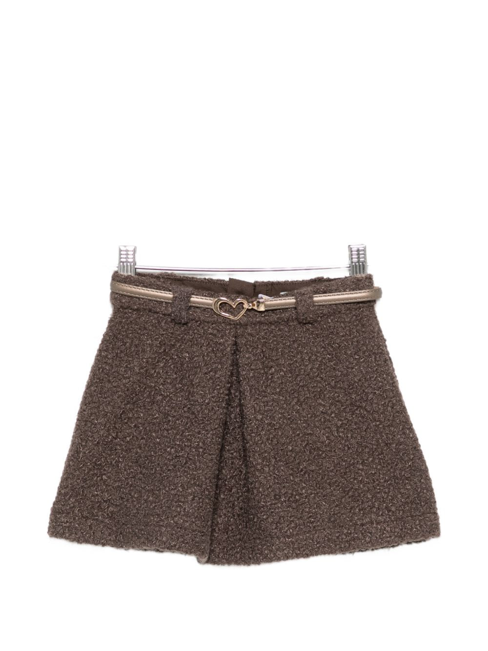 Gonna marrone scuro per bambina 5526 007 Abel & Lula 