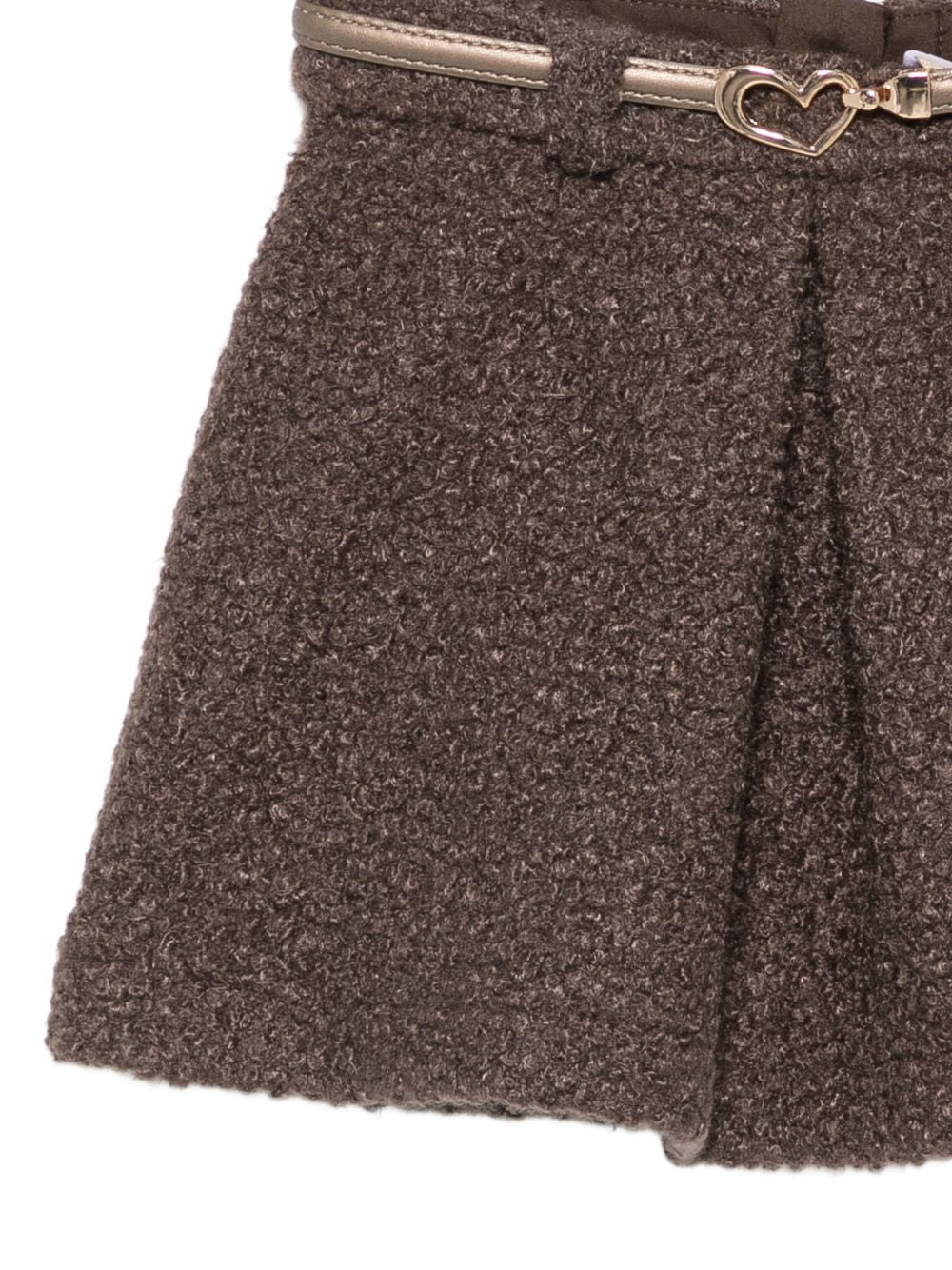 Gonna marrone scuro per bambina 5526 007 Abel & Lula 