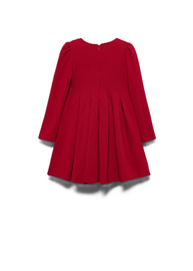 Abito rosso per bambina 5529 002 Abel & Lula 