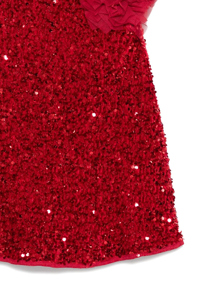 Abito rosso per bambina 5529 002 Abel & Lula 