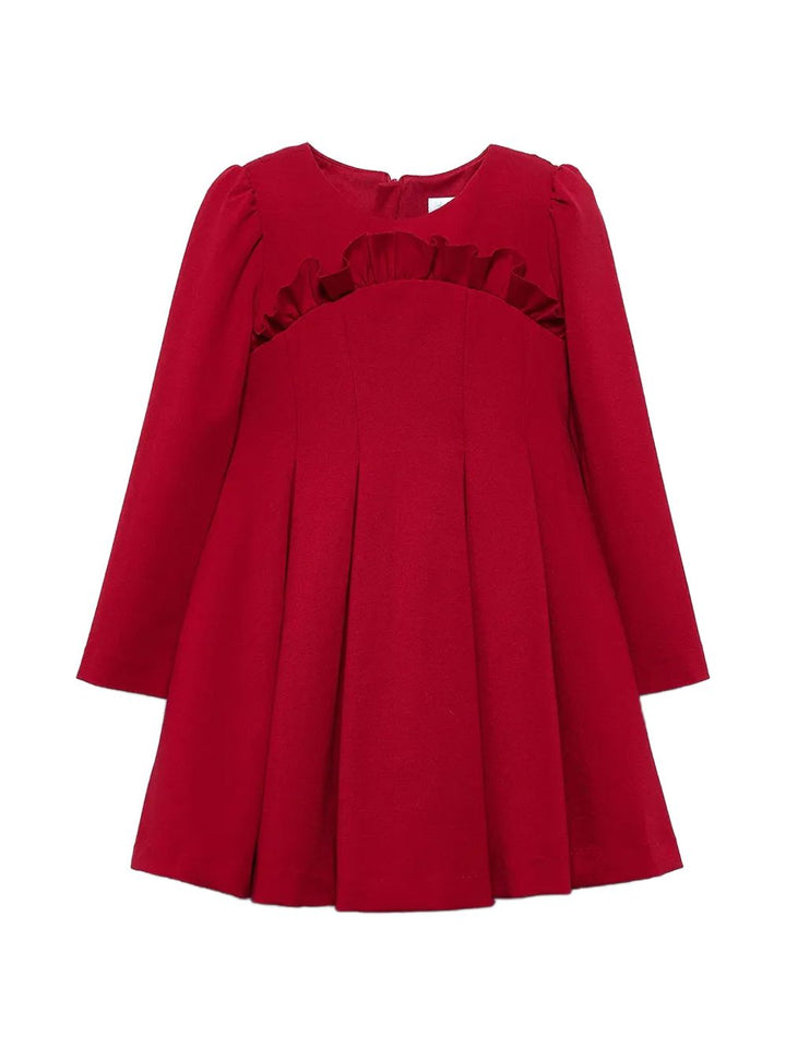 Abito rosso per bambina 5529 002 Abel & Lula 