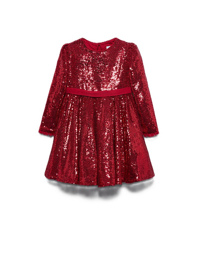 Abito rosso per bambina 5539 015 Abel & Lula 