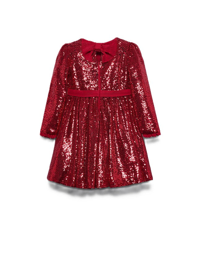 Abito rosso per bambina 5539 015 Abel & Lula 