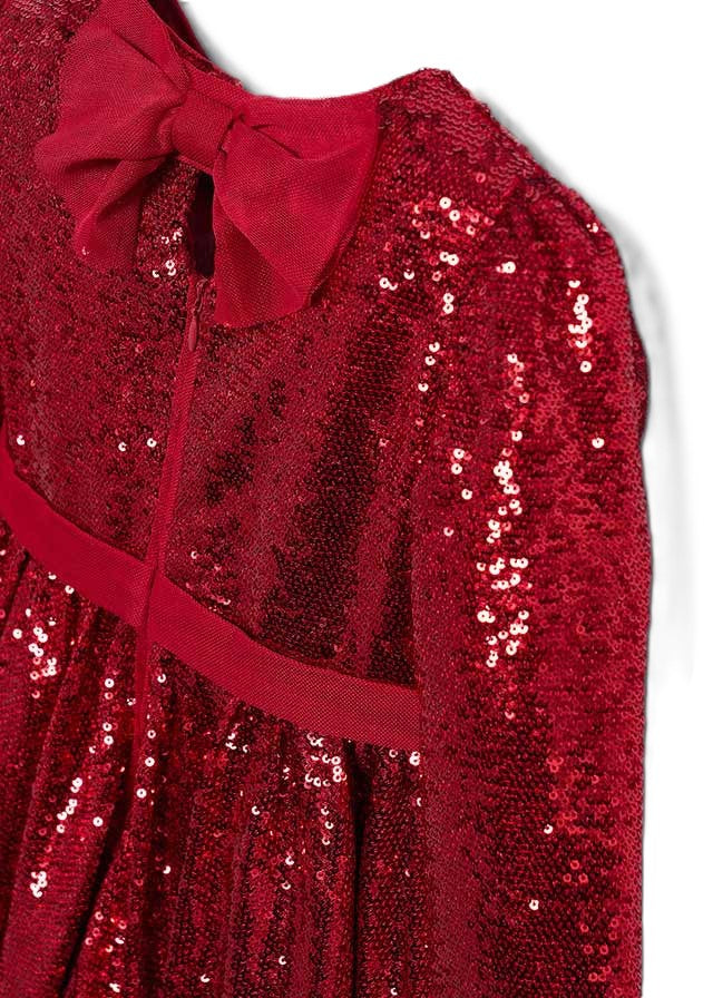 Abito rosso per bambina 5539 015 Abel & Lula 