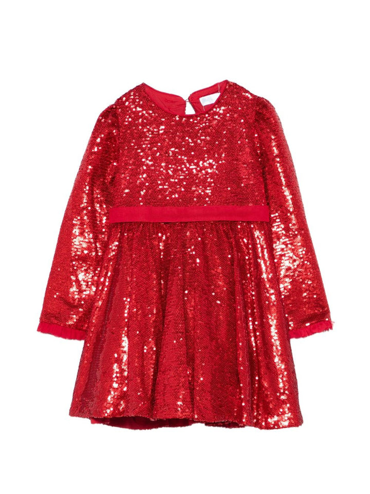 Abito rosso per bambina 5539 015 Abel & Lula 