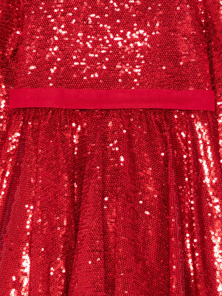 Abito rosso per bambina 5539 015 Abel & Lula 