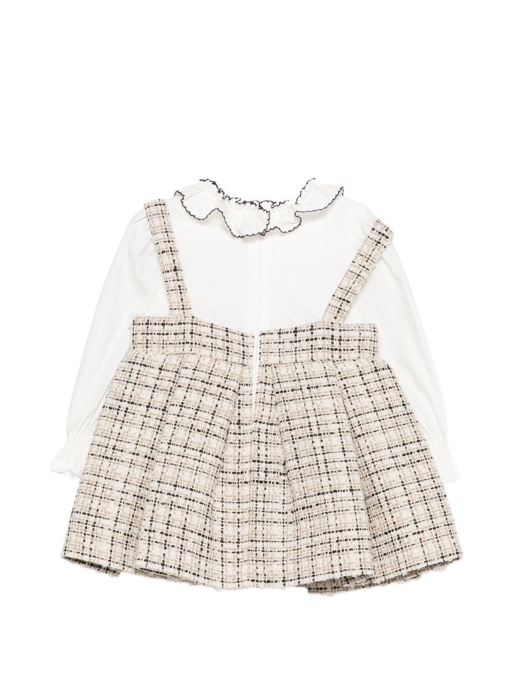Completo beige/bianco per bambina 5590 004 Abel & Lula 