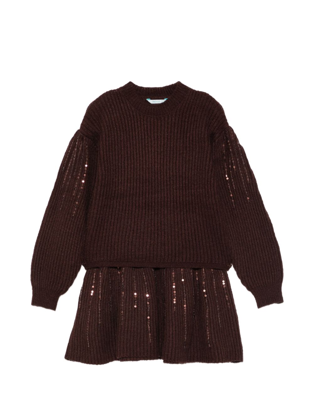 Completo marrone scuro per bambina 5593 026 Abel & Lula 