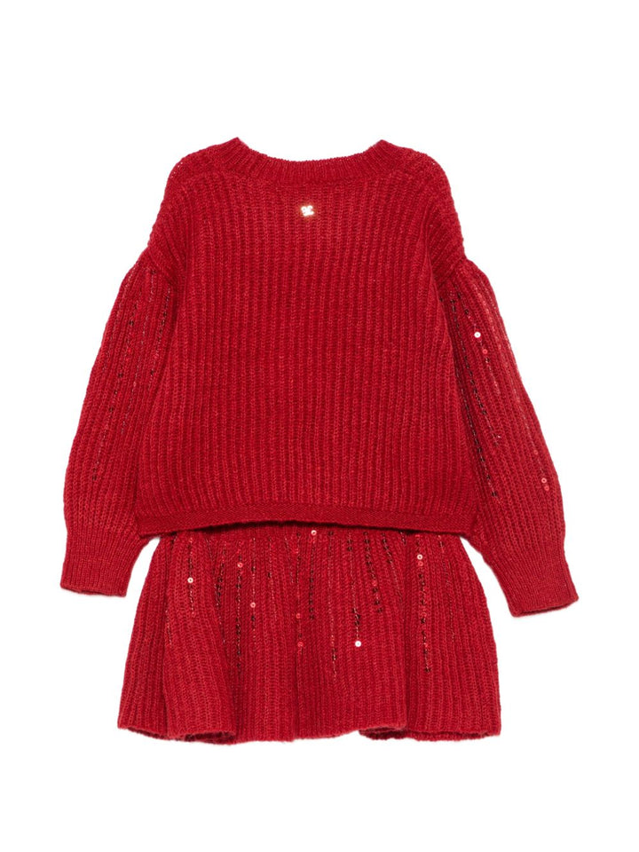 Completo rosso per bambina 5593 027 Abel & Lula 