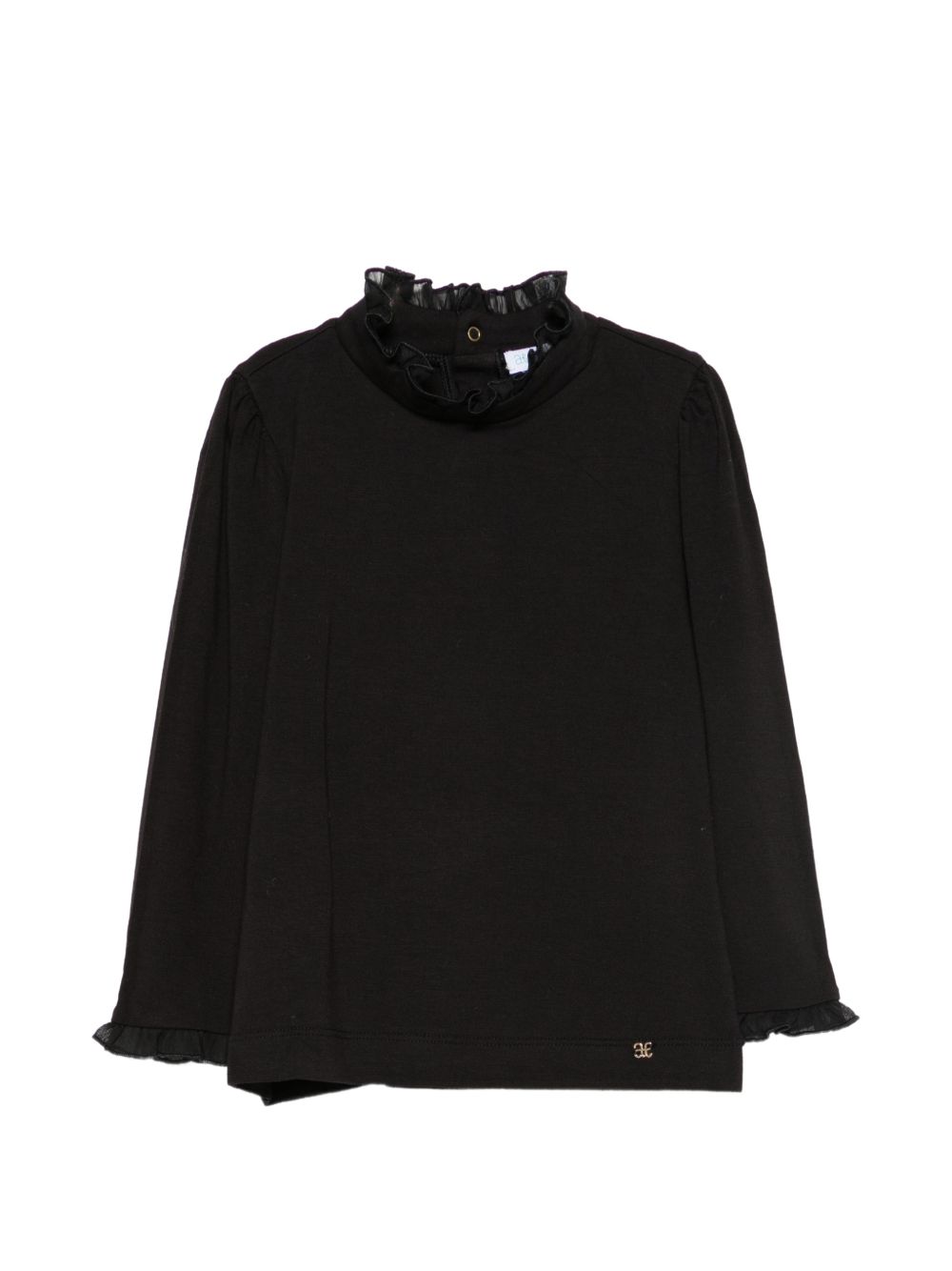 Maglione nero per bambina 5621 035 Abel & Lula 