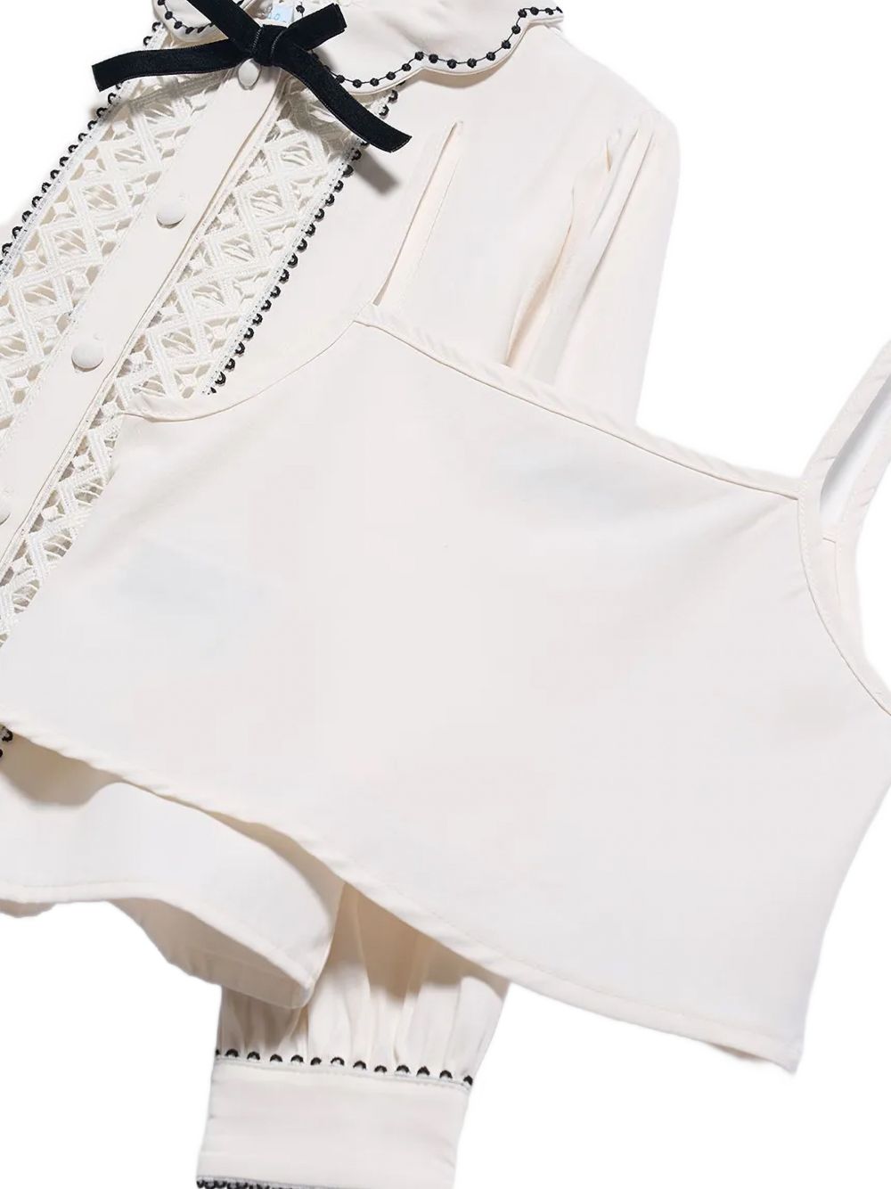 Camicia crema per bambina 5622 009 Abel & Lula 