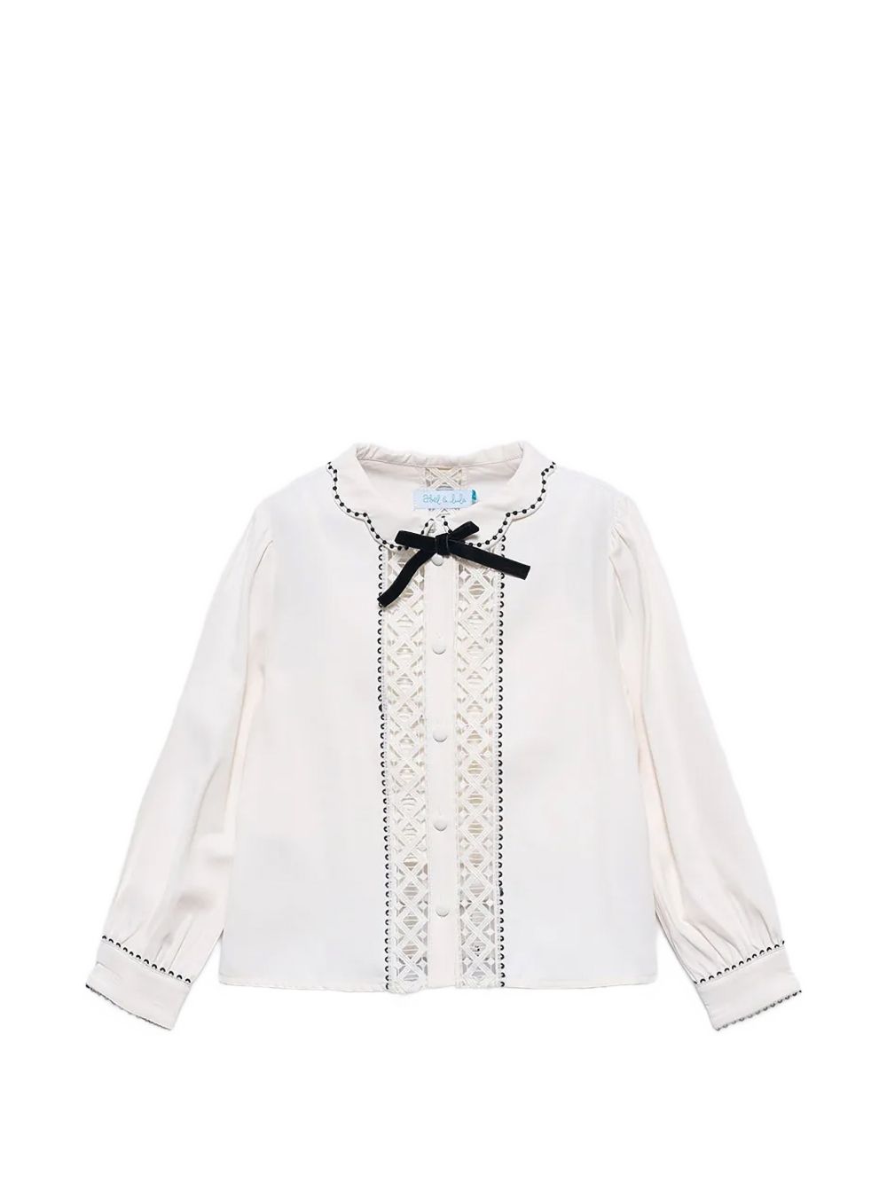 Camicia crema per bambina 5622 009 Abel & Lula 