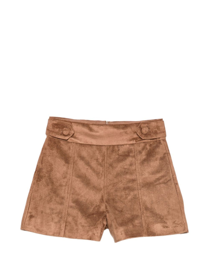 Bermuda marrone per bambina 5741 005 Abel & Lula 