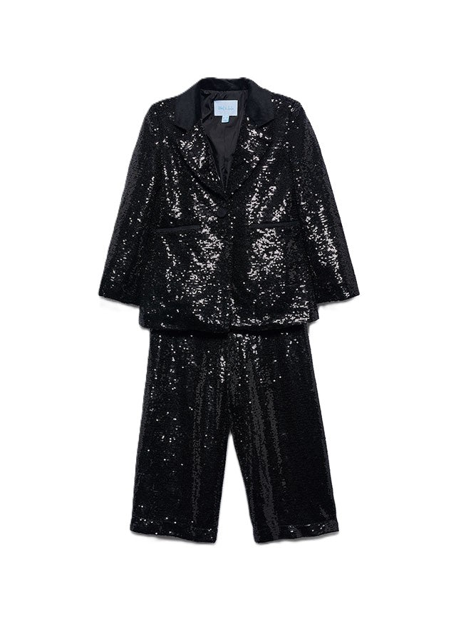 Completo nero per bambina 5750 048 Abel & Lula 