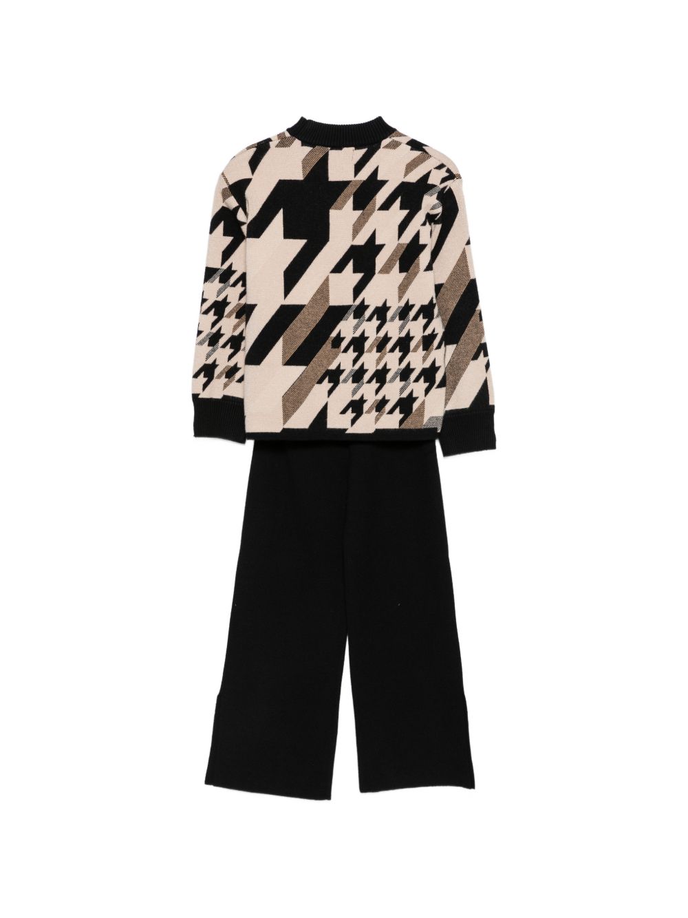 Completo nero/beige per bambina 5767 003 Abel & Lula 