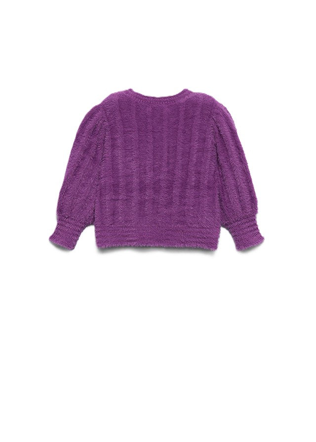 Maglione porpora per neonata 5801 052 Abel & Lula 